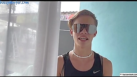 My step sister's first time with a toy