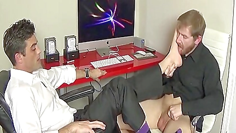 Hot secretarys with sexy lingerie