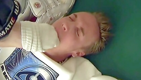 Hot blonde with huge black cock