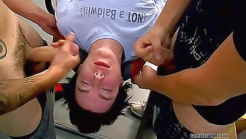 Sexy chick gets banged by a fat cock