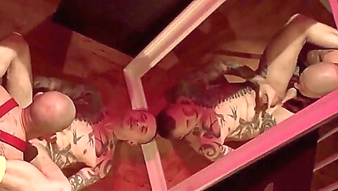 Sexy blonde fucked in my room